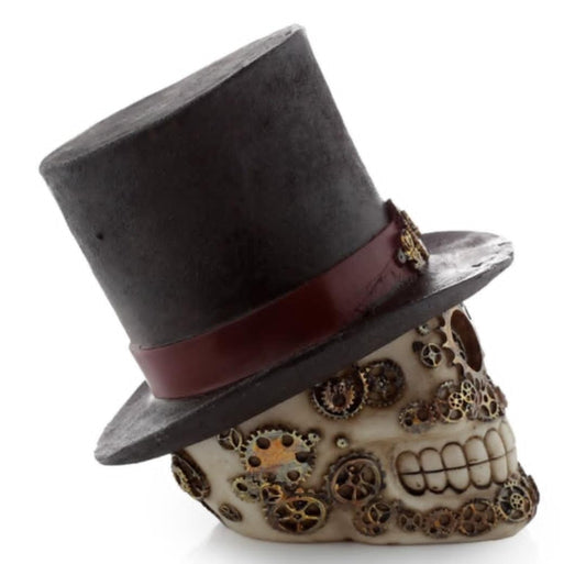 Steampunk Style Skull