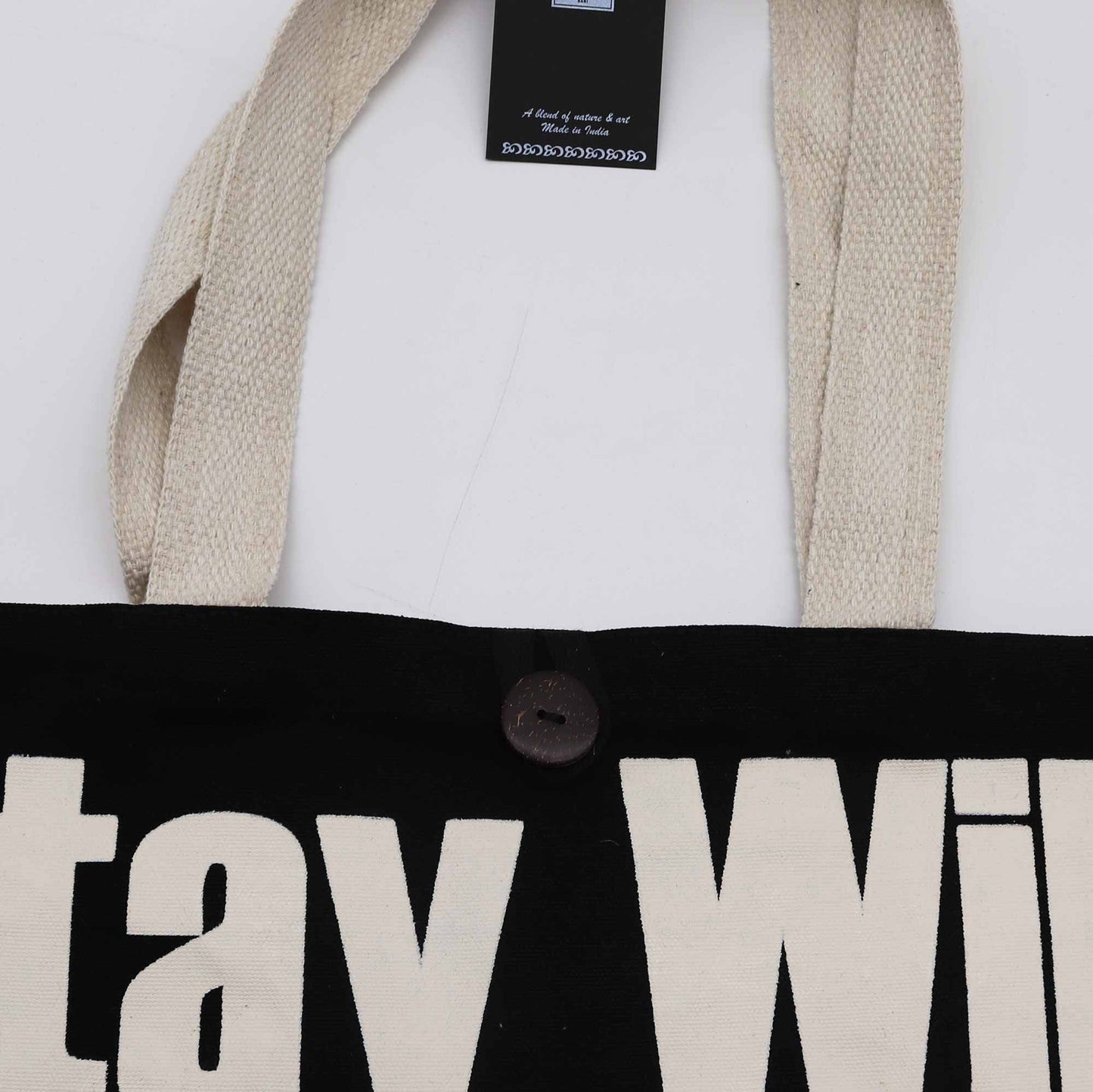 Iconic Classic Tote Bag - Stay Wild, Mood Child