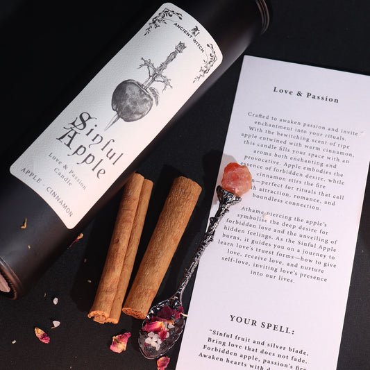 Ancient Witch Ritual Candles - Sinful Apple