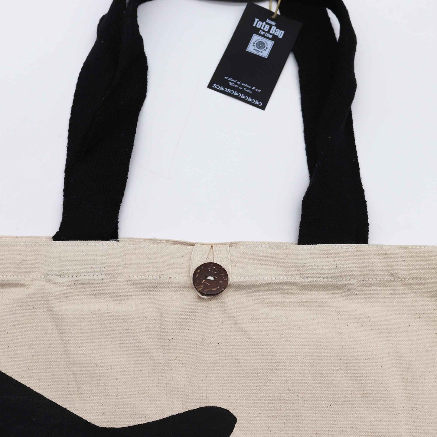 Iconic Classic Tote Bag - Black Cat