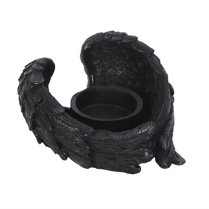 Raven Wings Tealight Candle Holder