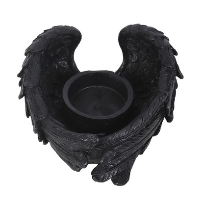 Raven Wings Tealight Candle Holder