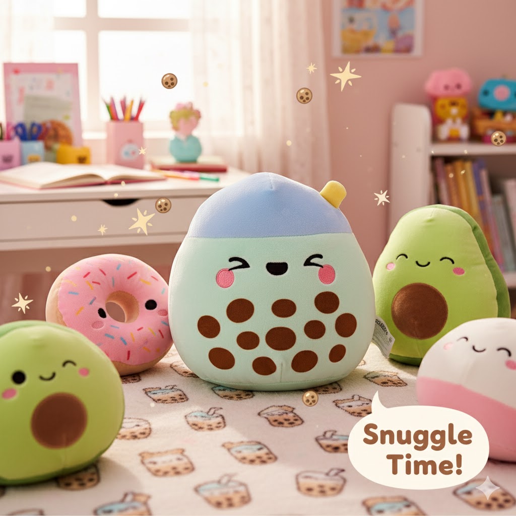 Bubble Tea Plush Toy