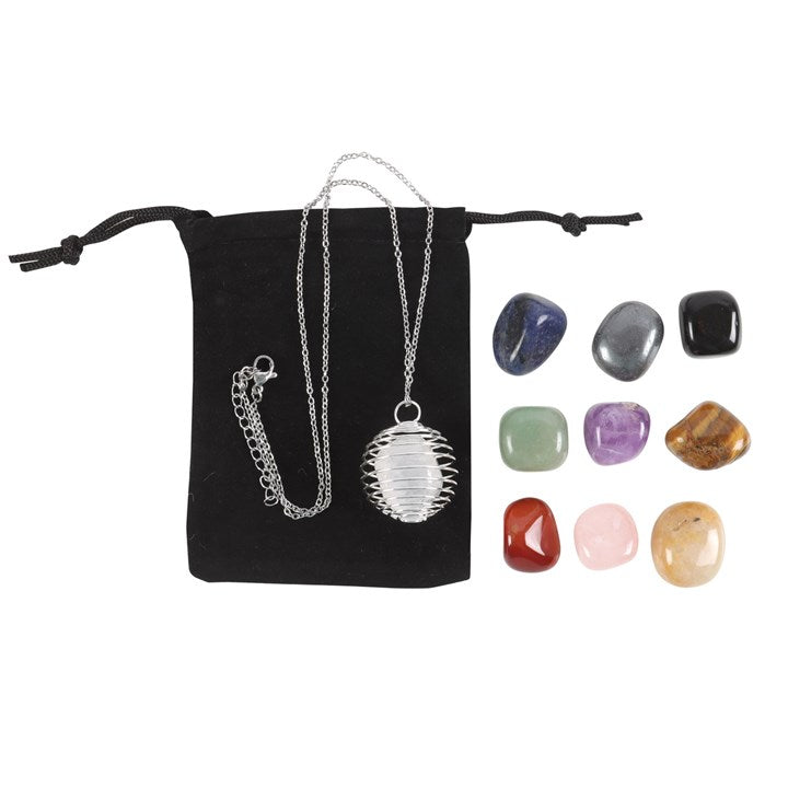 12 Day Crystal Necklace Advent Calendar