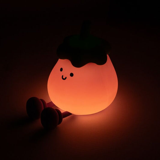 Egg Plant LED Night Light Sleep Lamp & Phone Stand