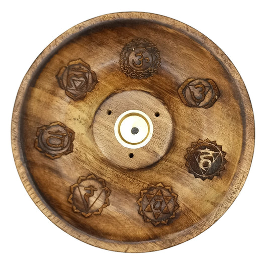 7 Chakra Incense Stick & Cone Burner Disc
