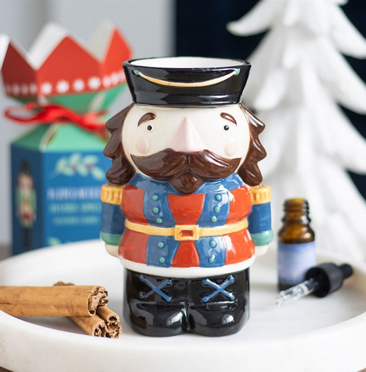 Nutcracker Shaped Oil Burner and Wax Warmer