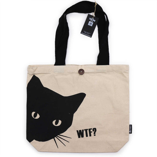 Iconic Classic Tote Bag - Black Cat