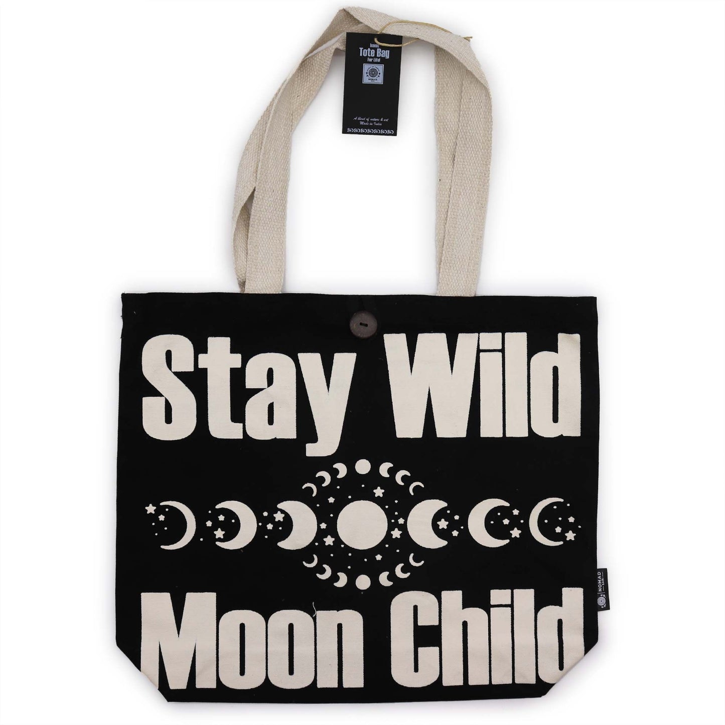 Iconic Classic Tote Bag - Stay Wild, Mood Child