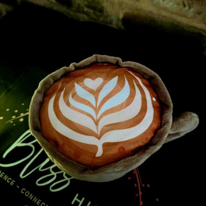 Cappuccino Microwavable Plush Heat Pack