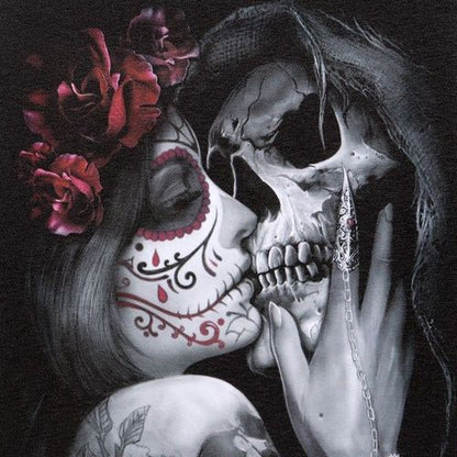 Dead Kiss Canvas Plaque